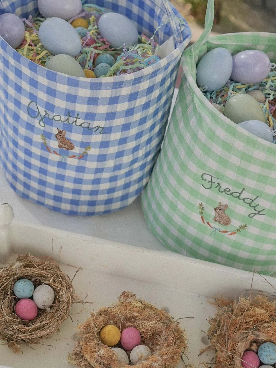 Flowers & Bunny Easter Bucket - Image 6