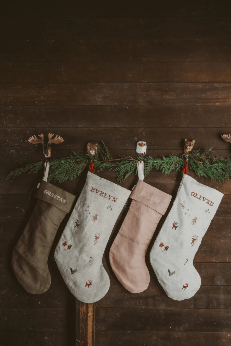 Plain Linen Stocking - Image 3