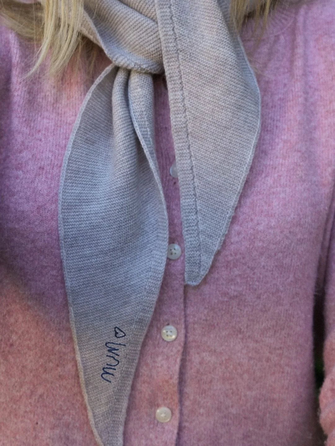 Merino Bandana Scarf - Image 4